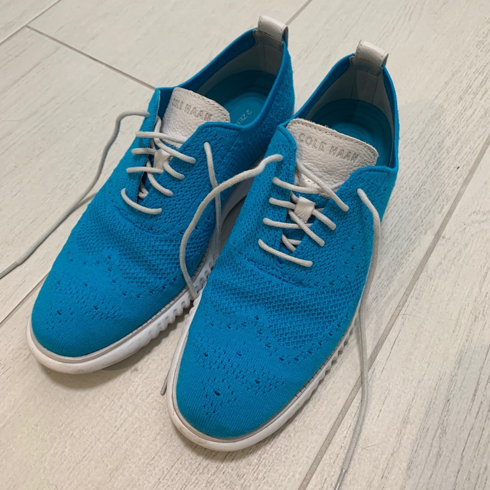 Cole Haan 2.Zerogrand Shoes. Blue/white 8
